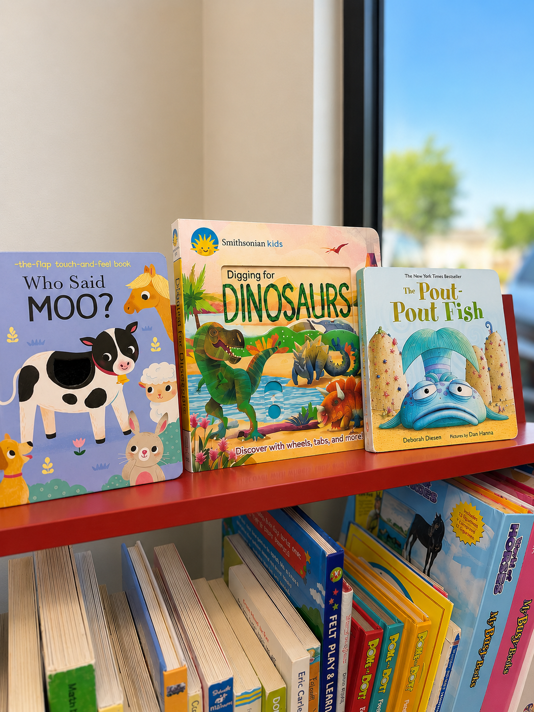 Children's books used during reading intervention at Texas Talkers